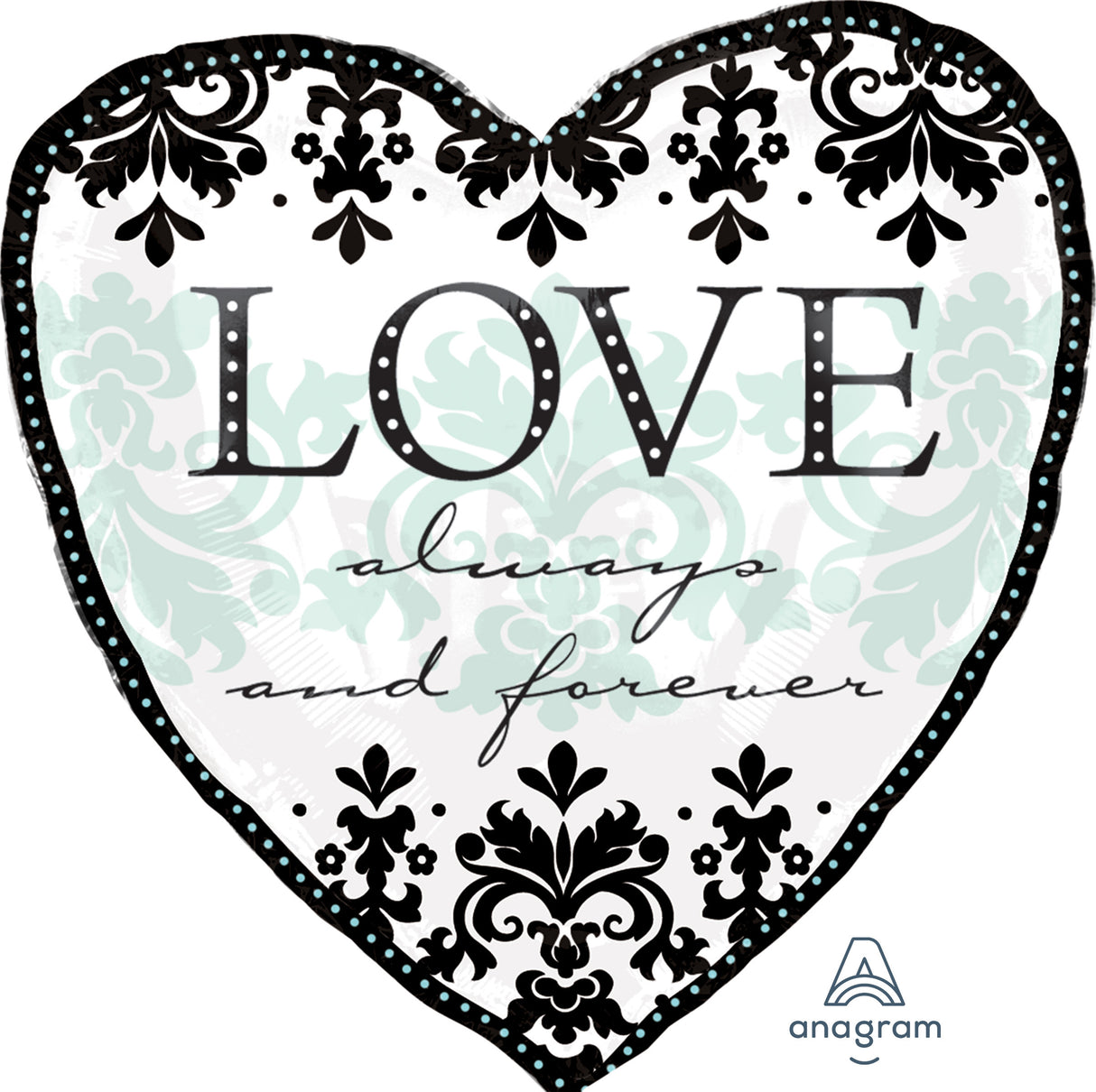 Always and Forever Heart muotofoliopallo