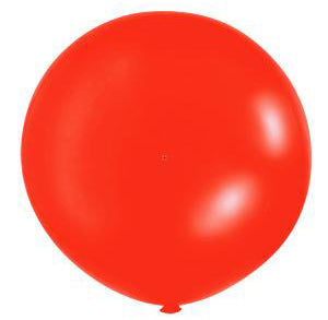 170 cm punainen jättikumipallo
