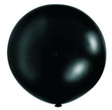 170 cm musta jättikumipallo