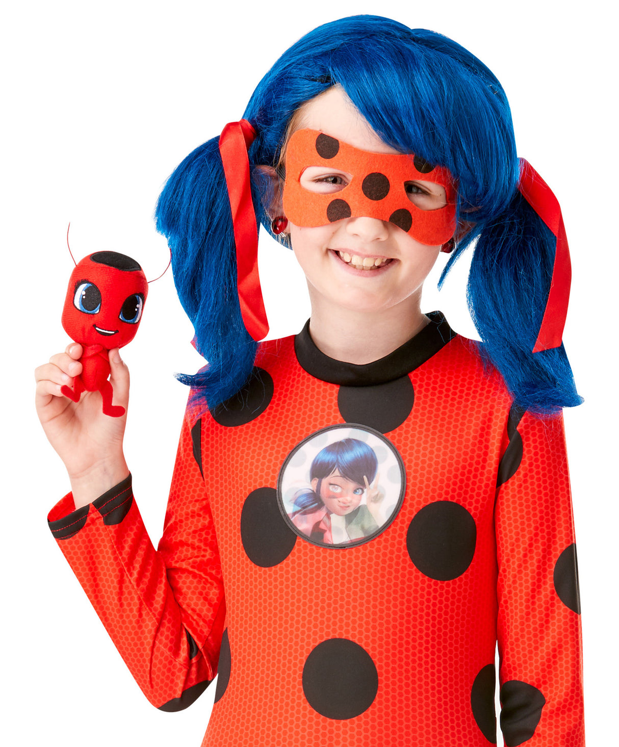 Miraculous ladybug lasten naamiaisasu
