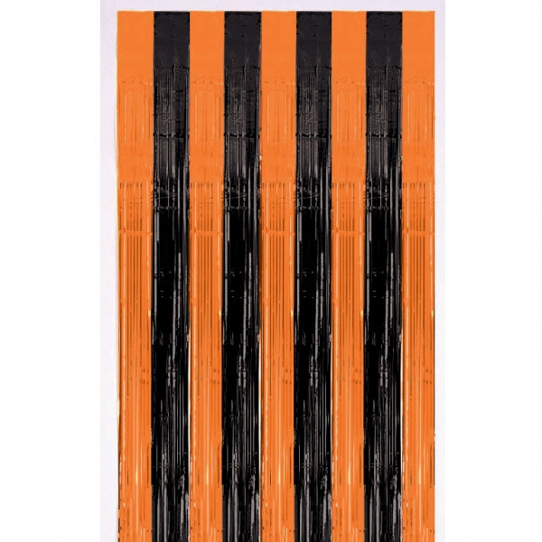 Musta-oranssi oviverho 1,8 m