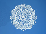 Rosette koristeet 10 kpl/pss