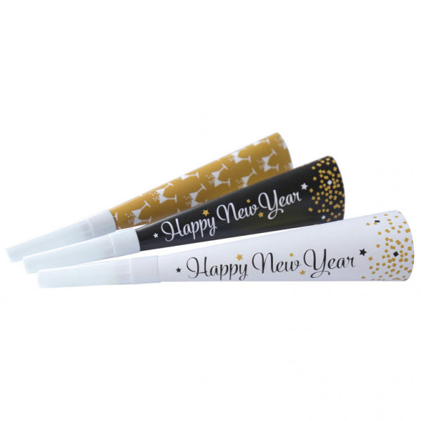 Torvi Happy New Year 22 cm 3 kpl/pss