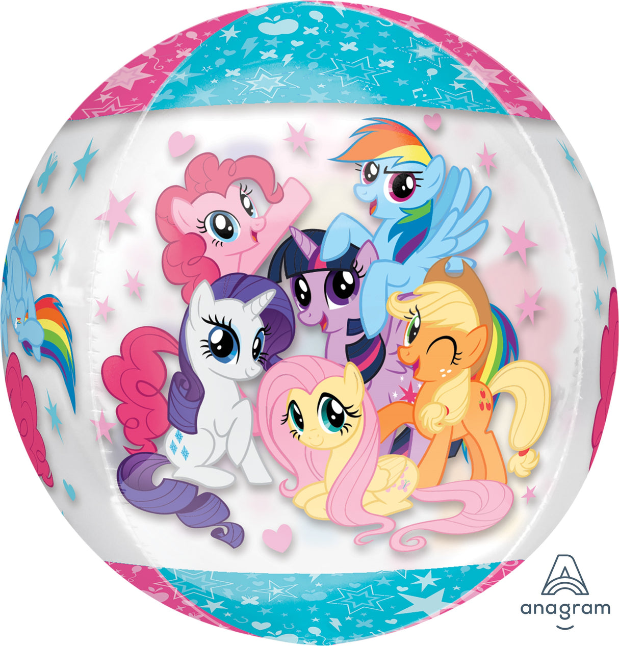 My Little Pony pallokas 3D muotofoliopallo