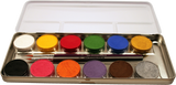 Kasvoväripaletti  12 x 3,5 ml