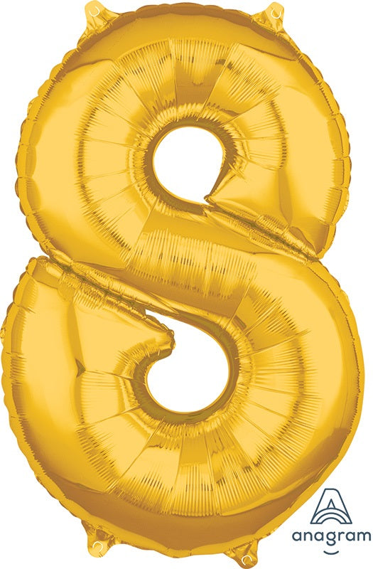 Numerofolio 8 kullanvärinen 66 cm
