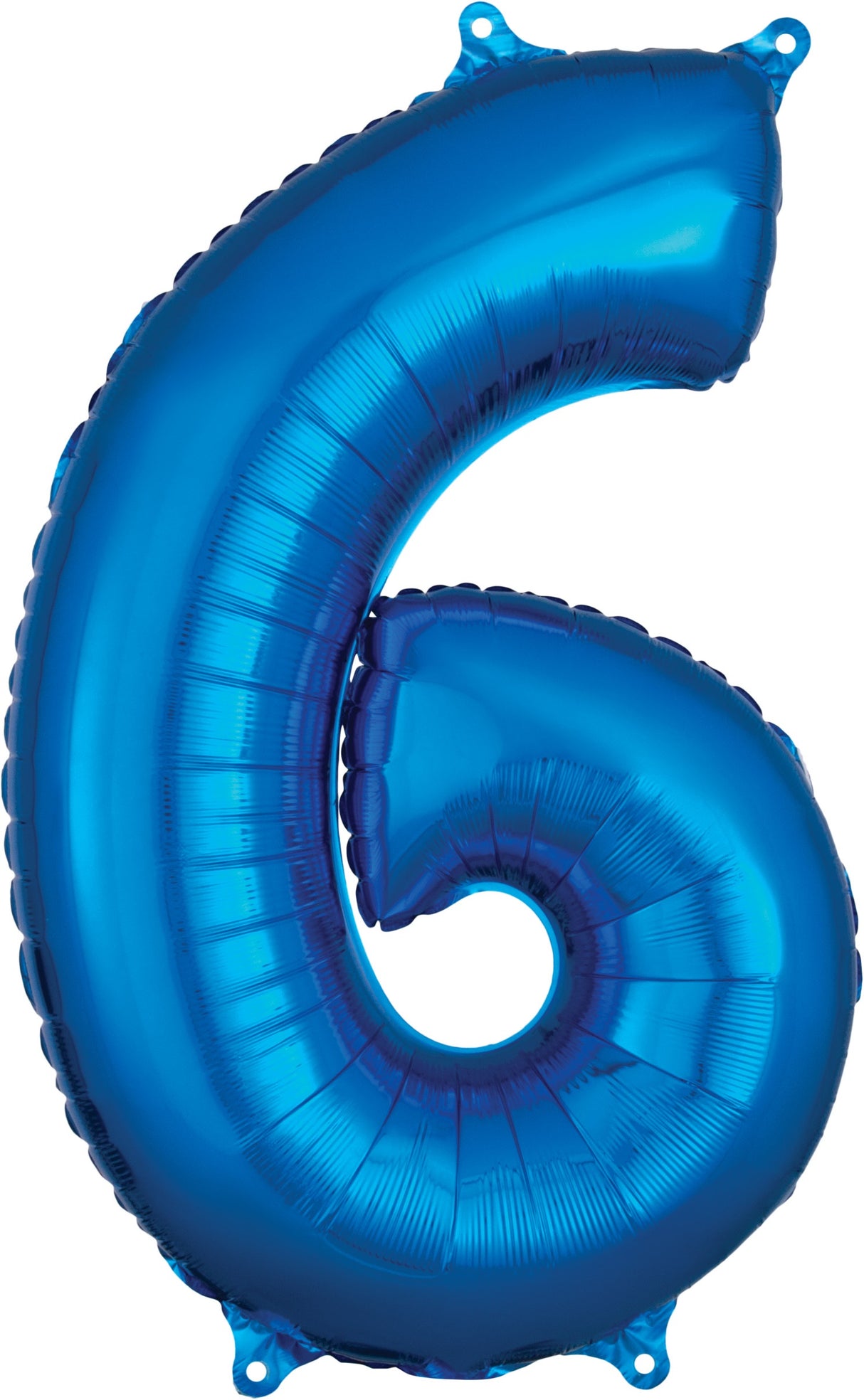 Numerofolio 6 sininen 66 cm