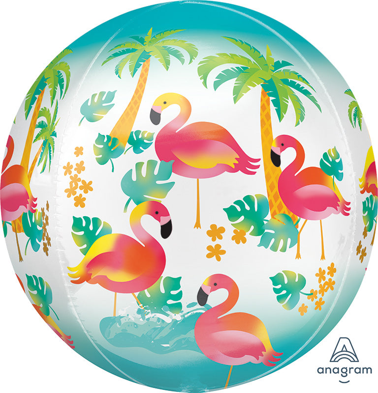 Flamingo pallokas 3D muotofoliopallo