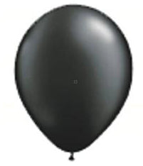 13  cm metallinhohtomusta ilmapallo 100 kpl/pss