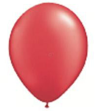 13 cm metallinhohtorubiininpunainen ilmapallo 100 kpl/pss