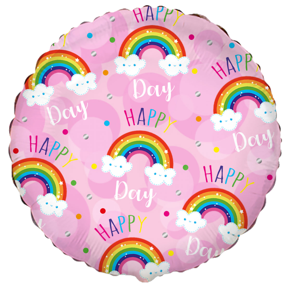 Rainbow happy day vaaleanpunainen 5 kp/pkt