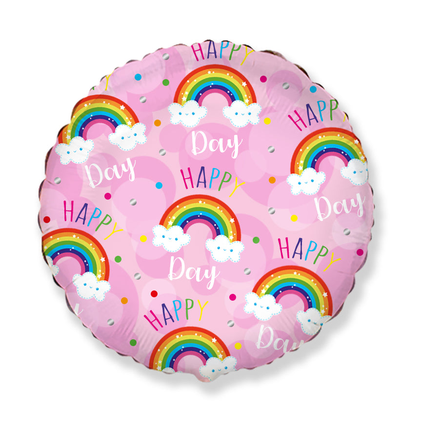 Rainbow happy day vaaleanpunainen 5 kp/pkt