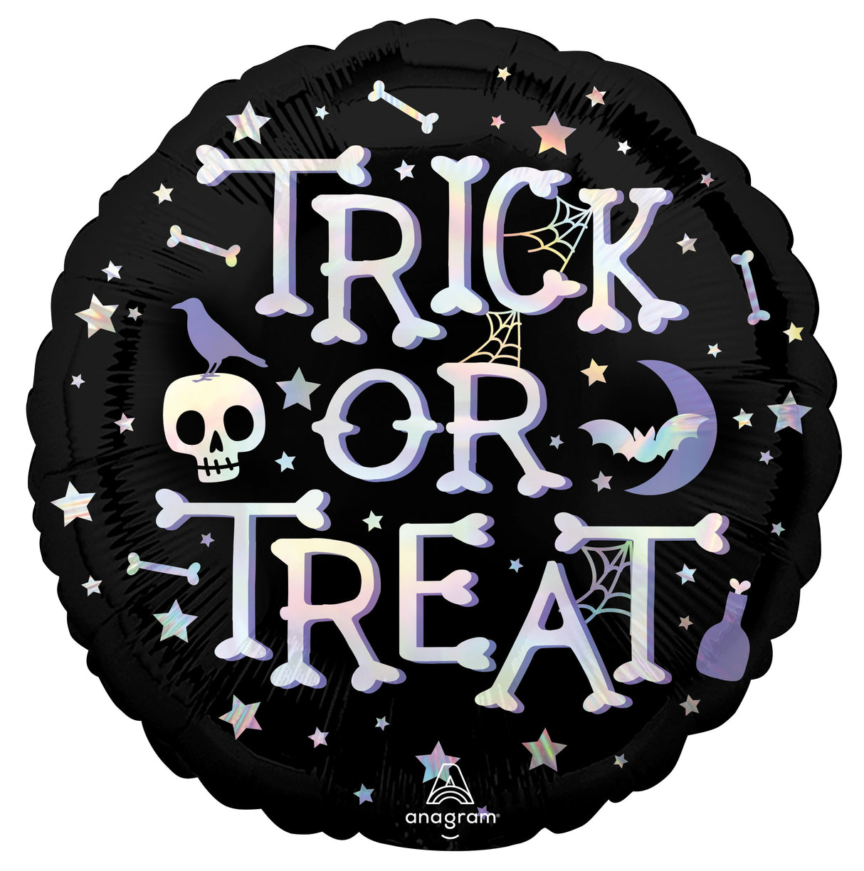 Trick or Treat hologrammi foliopallo