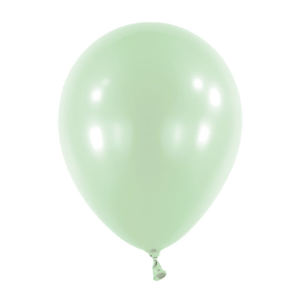 Ilmapallo metallinhohto mintunvihreä 28 cm 50 kpl/pss