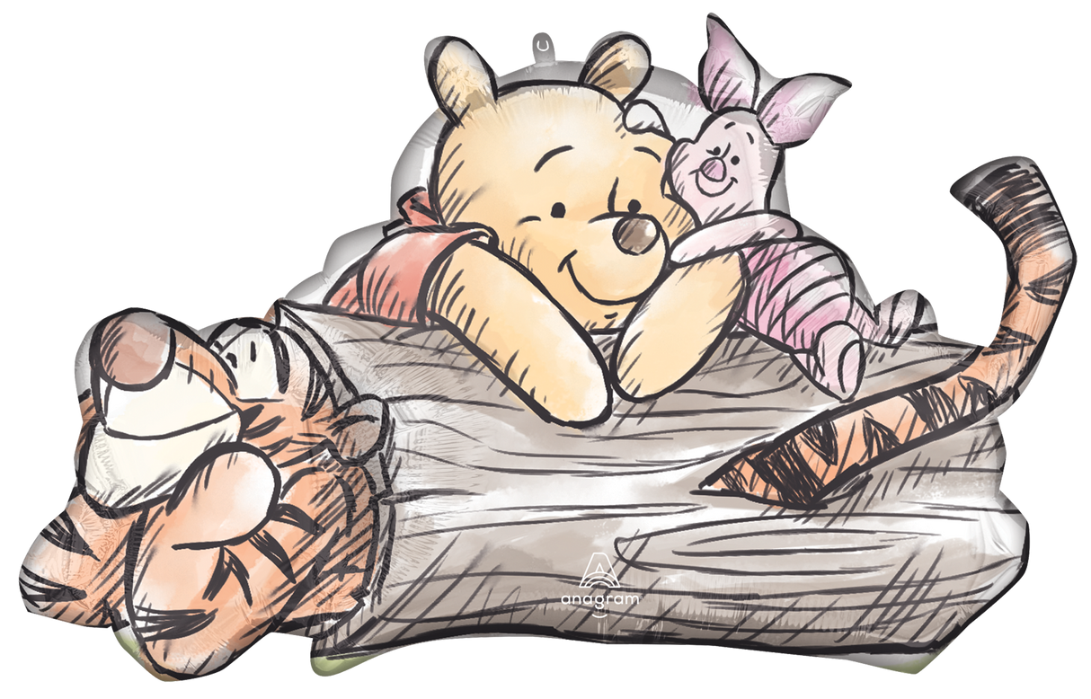 Nalle Puh  muotofoliopallo
