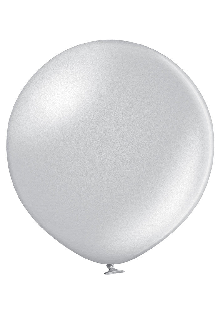 Jätti-ilmapallo 90 cm metallinhohtohopea