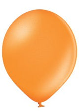 Ilmapallo 30 cm metallinhohto-oranssi 25 kpl/pss