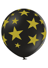 Tähdet jätti-ilmapallo 60 cm musta