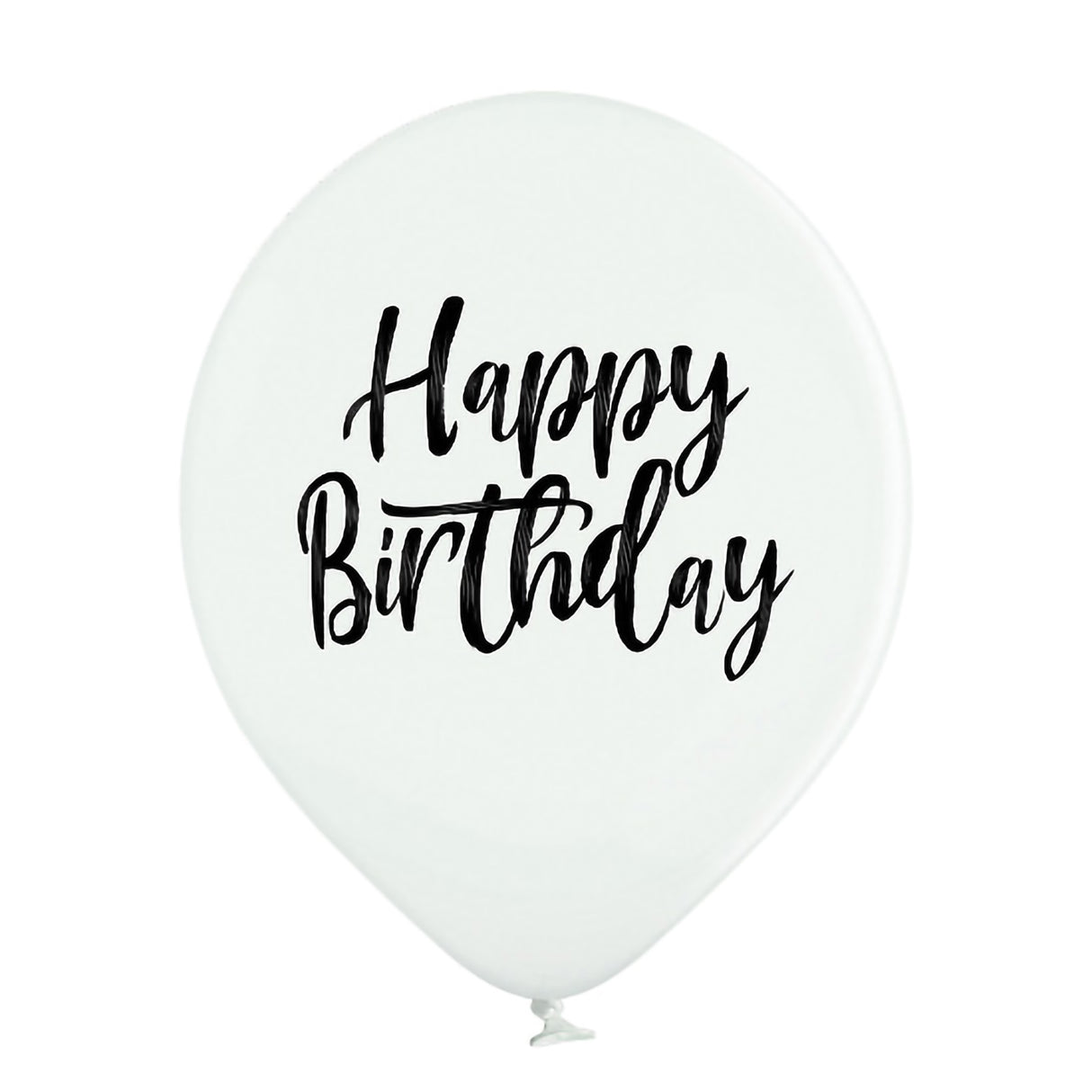 Ilmapallo 30 cm Happy Birthday 6 kpl/pkt