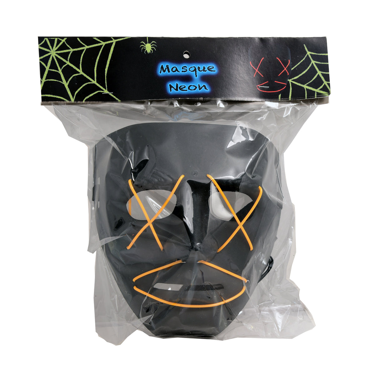 Naamari halloween neon lajitelmatuote, 3 erilaista