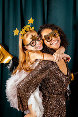 Hupilasit Happy New Year pahvia 6 kpl/pkt