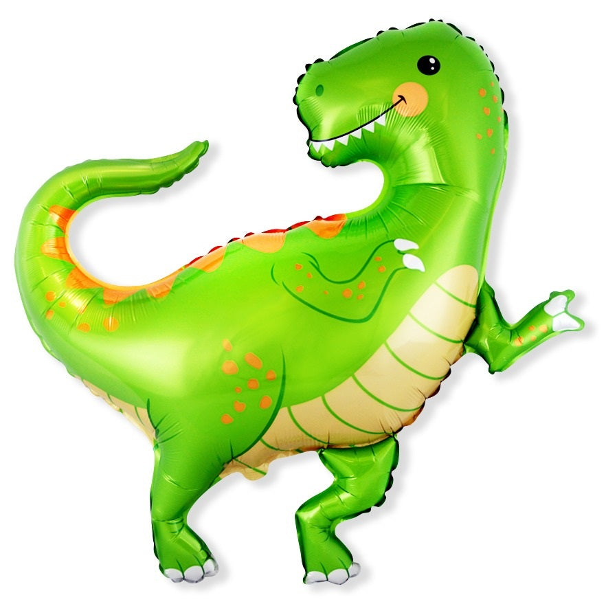 Pikkudinosaurus muotofoliopallo (pakattu 5 kpl/pss)