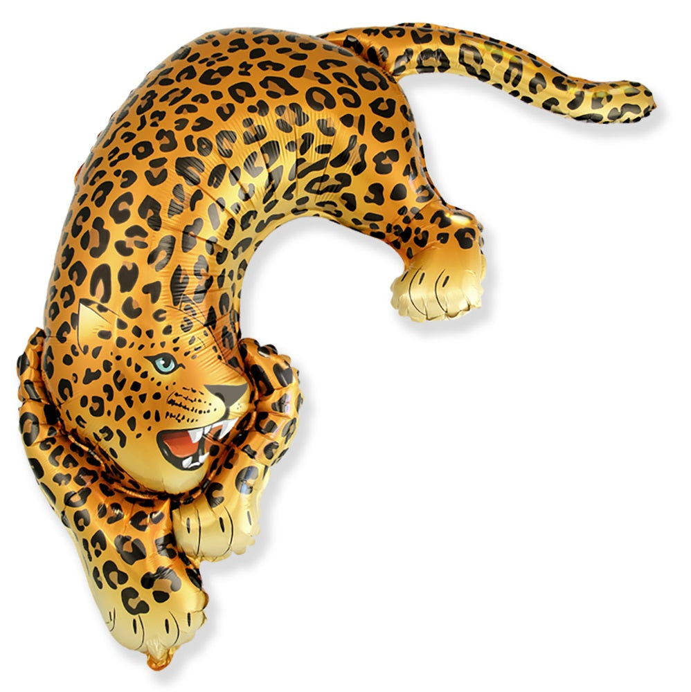 Leopardi muotofoliopallo 5 kpl/pkt