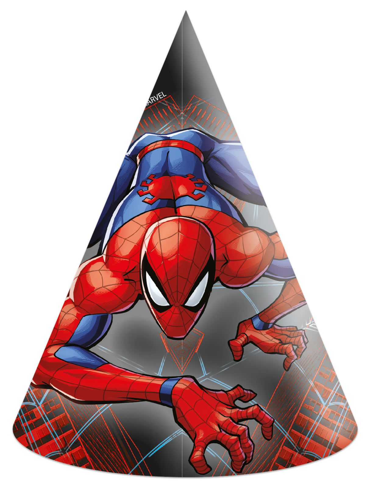 Spider-Man pahvihattu 6 kpl/pkt