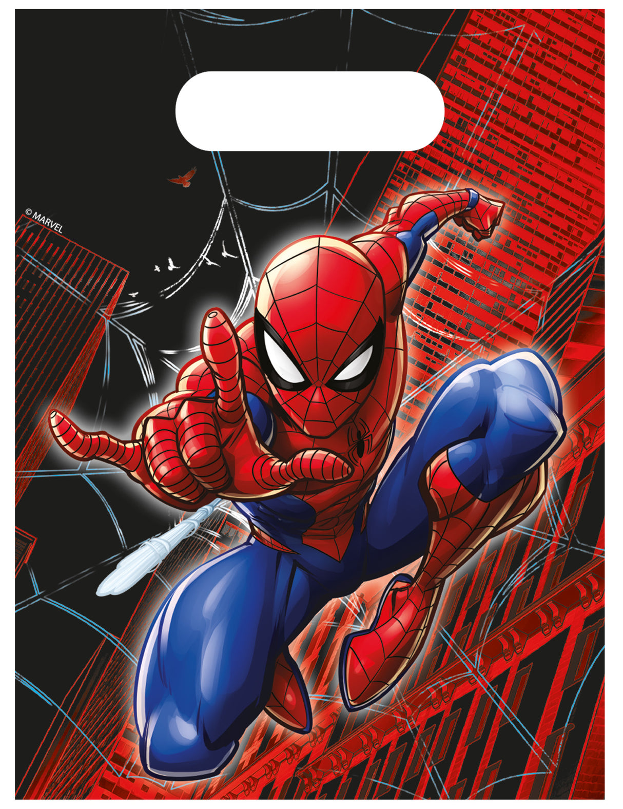 Spider-Man kaverilahjapussi paperinen 4 kpl/pkt