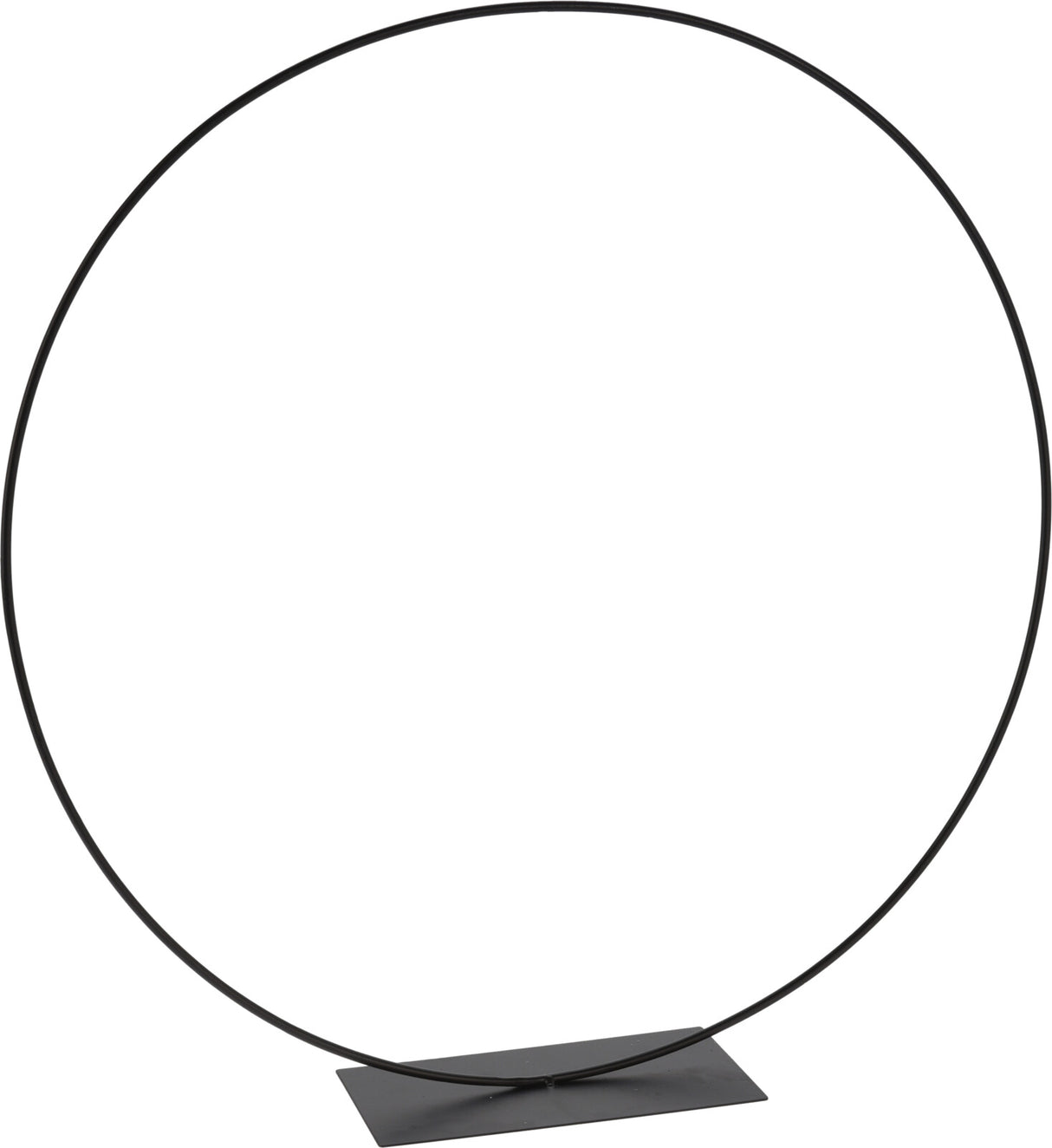 Koristerengas jalustalla musta 48 x 49 cm