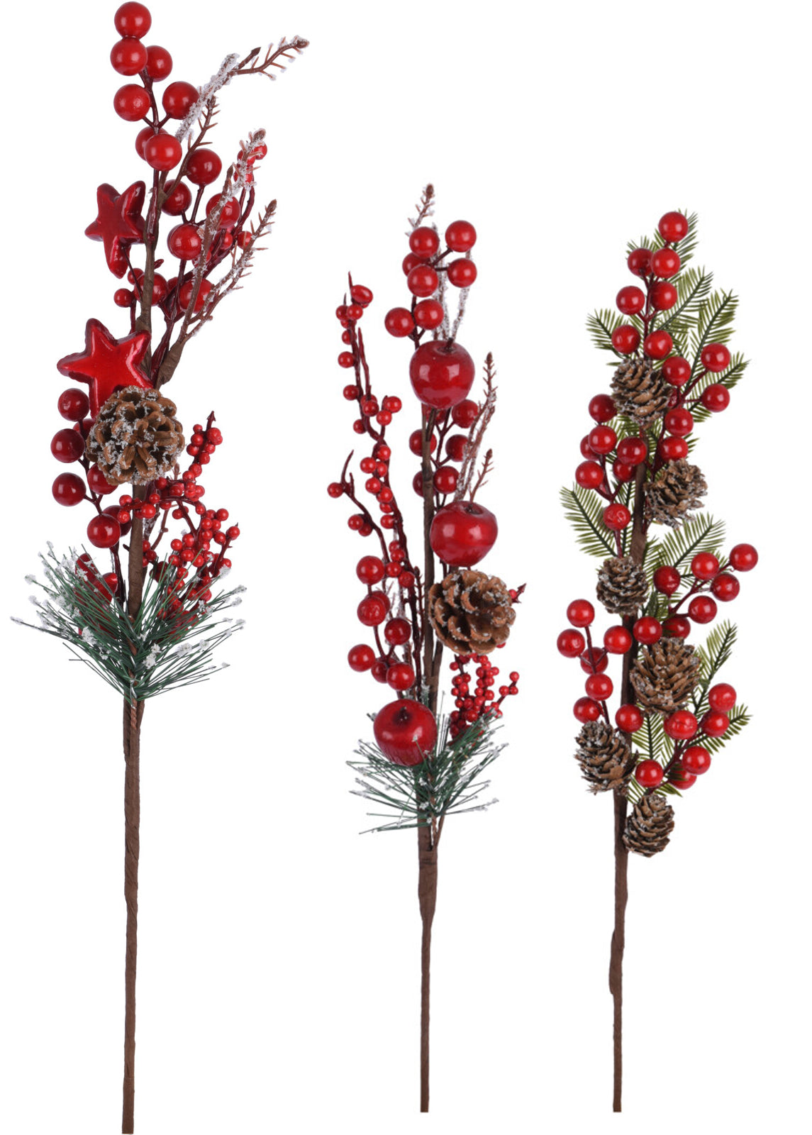 Koristeoksa marjoilla 1 kpl