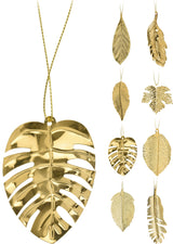 Lehtikoriste kullanvärinen 1 kpl/pkt (8 erilaista vaihtoehtoa)