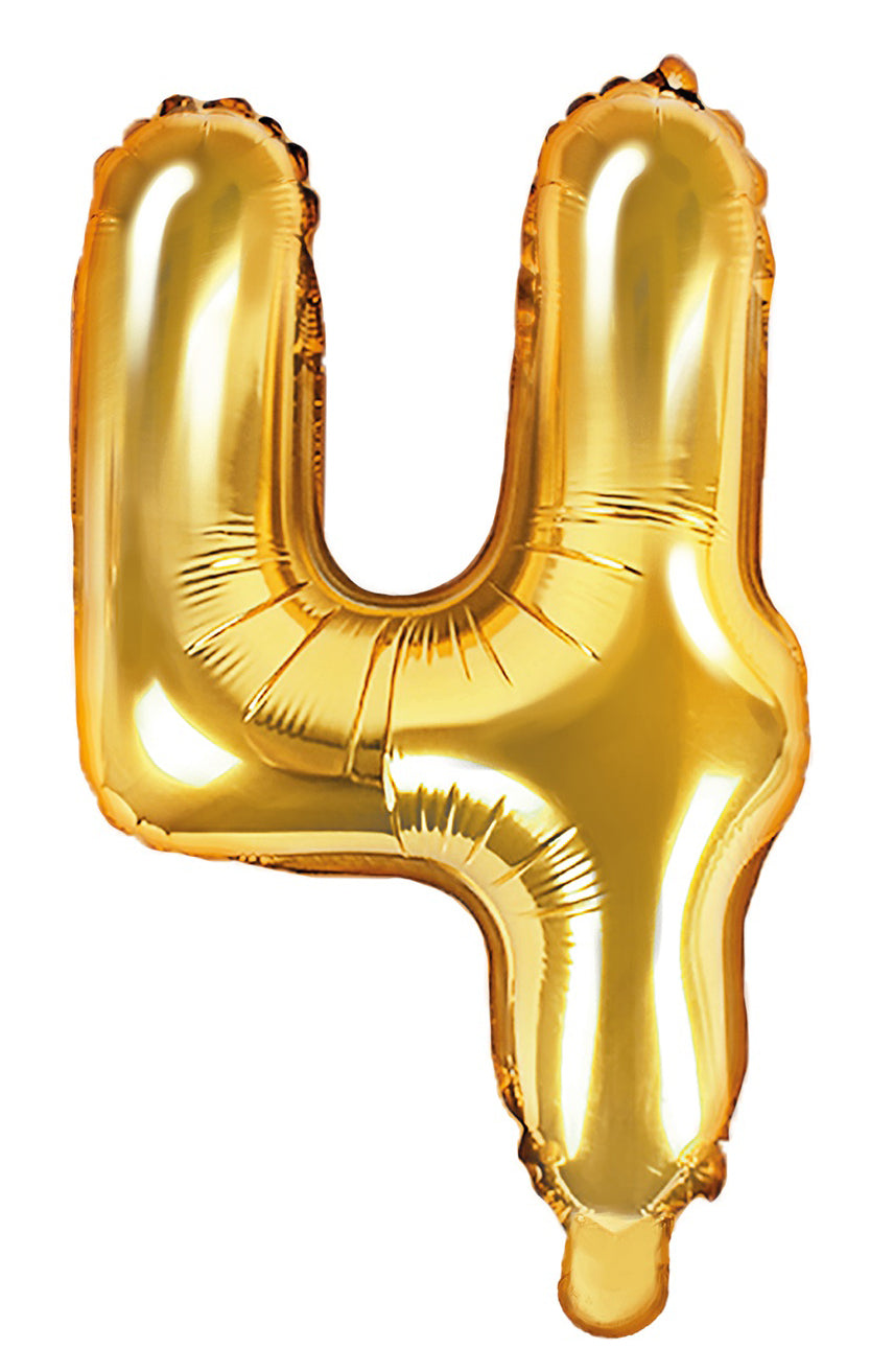 Numerofolio 4 kullanvärinen ilmatäytteinen 35 cm
