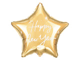 Happy New Year tähti foliopallo