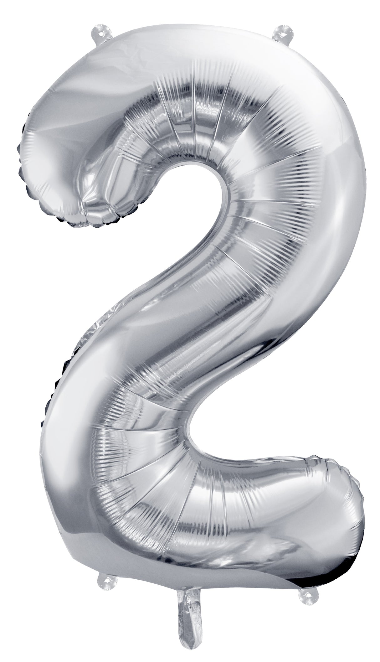 Numerofolio 2 hopeanvärinen 86 cm