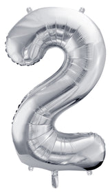 Numerofolio 2 hopeanvärinen 86 cm