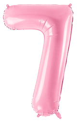 Numerofolio 7 pinkki 86 cm