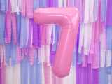 Numerofolio 7 pinkki 86 cm