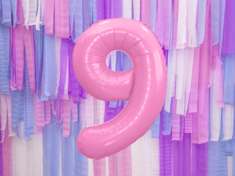 Numerofolio 9 pinkki 86 cm