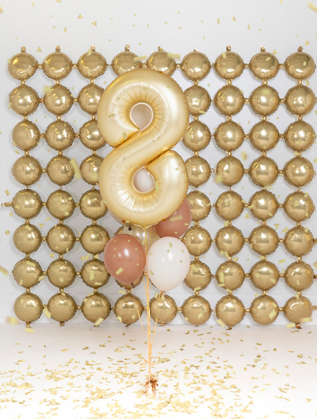 Numerofolio 8 valkokulta 86 cm