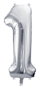 Numerofolio 1 hopeanvärinen 72 cm