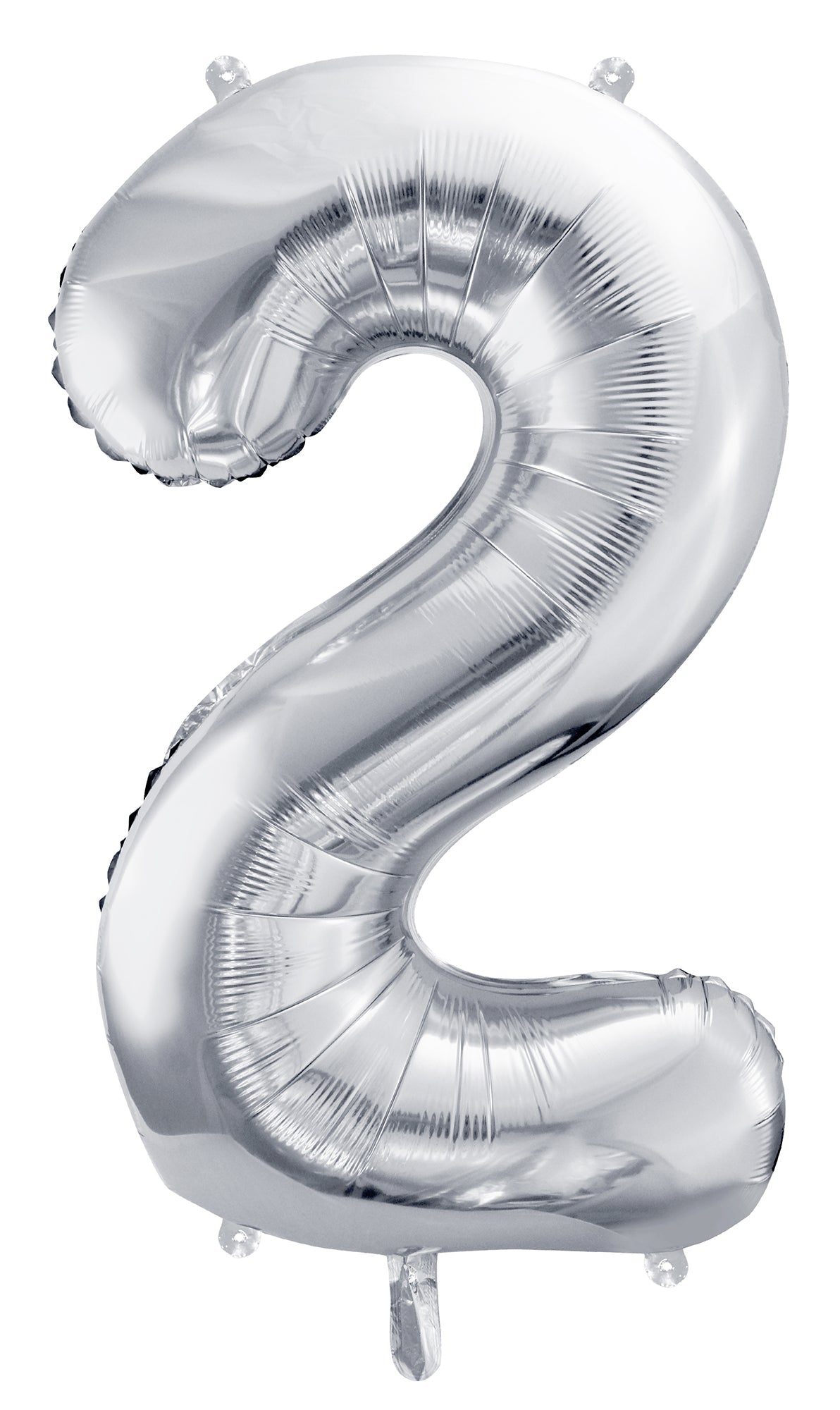 Numerofolio 2 hopeanvärinen 72 cm