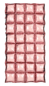 Foil balloon curtain rosegold 55 x 110 cm