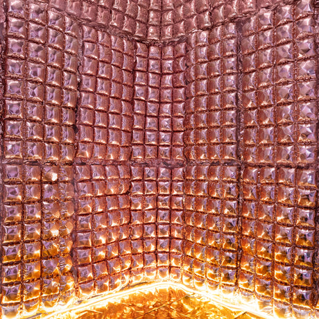 Foil balloon curtain rosegold 55 x 110 cm