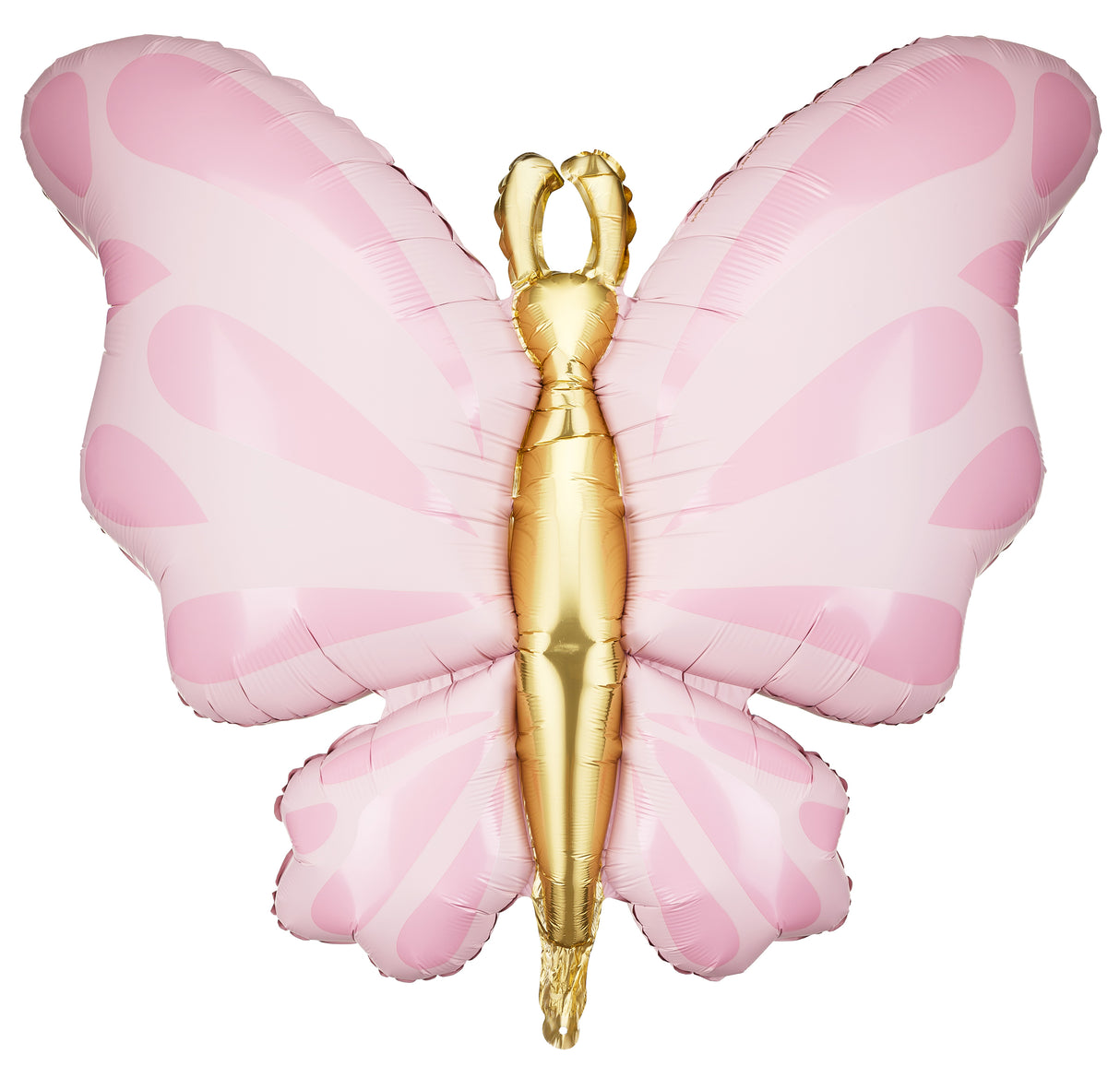 Perhonen muotofoliopallo pinkki