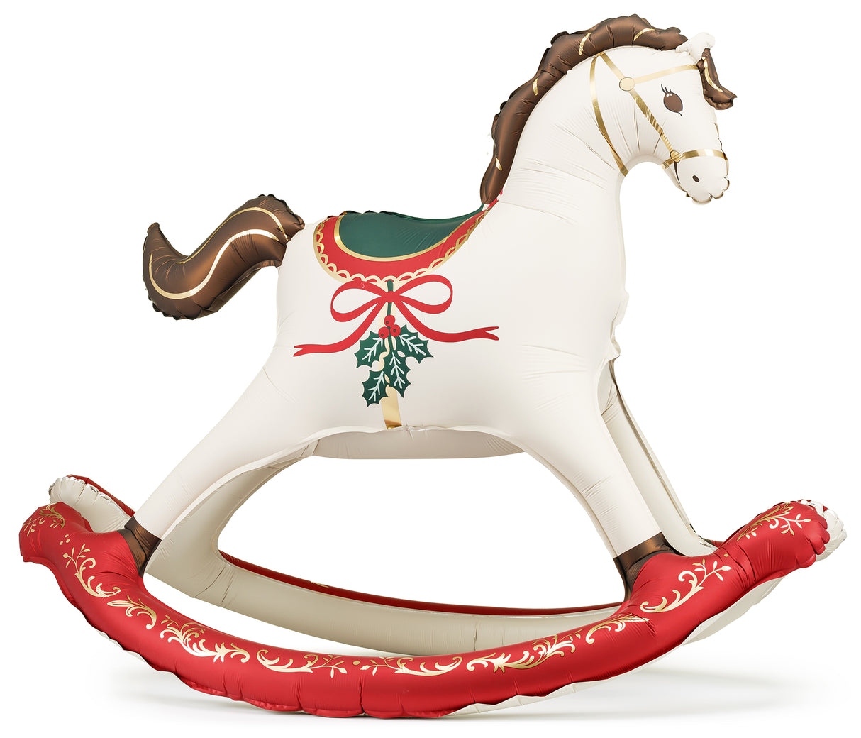 Keinuhevonen ilmatäytteinen foliopallo