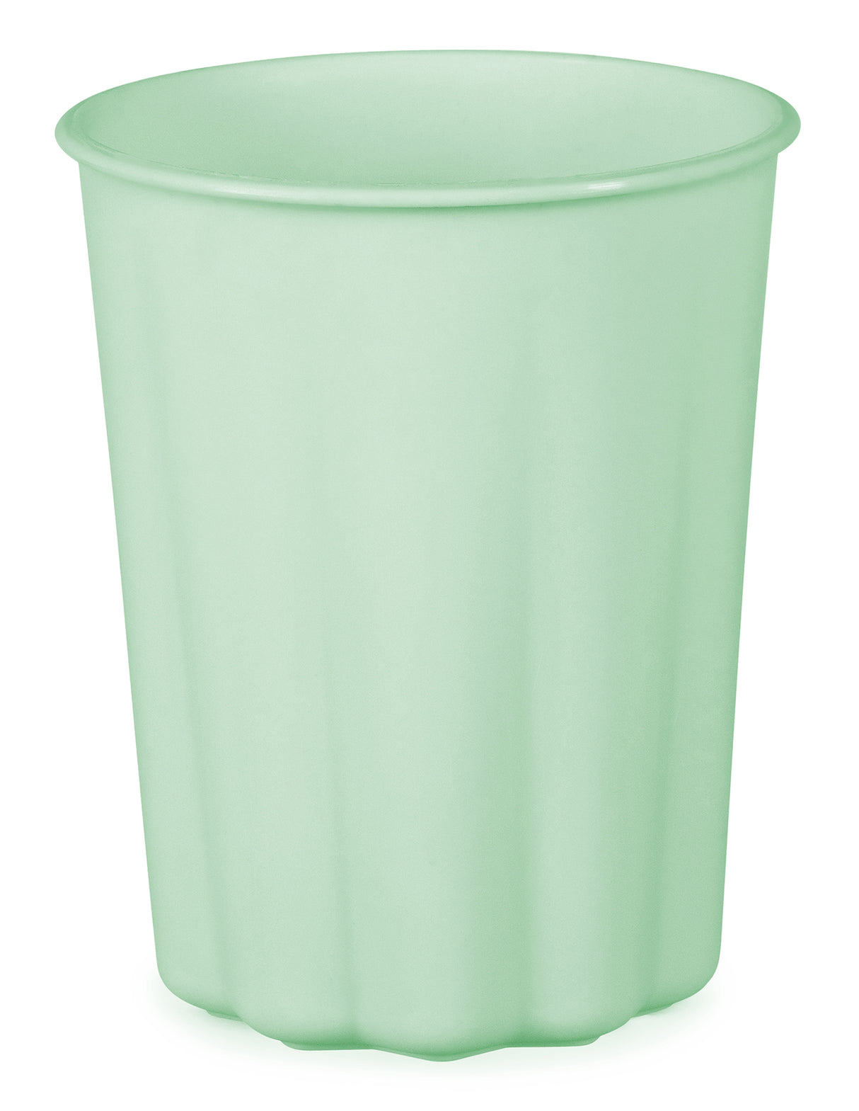 Muovimuki vihreä 220 ml uudelleenkäytettävä 4 kpl/pkt