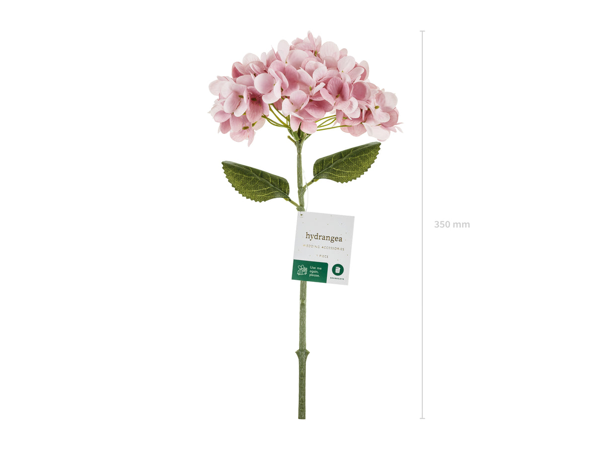 Hortensia 35 cm, vaaleanpunainen