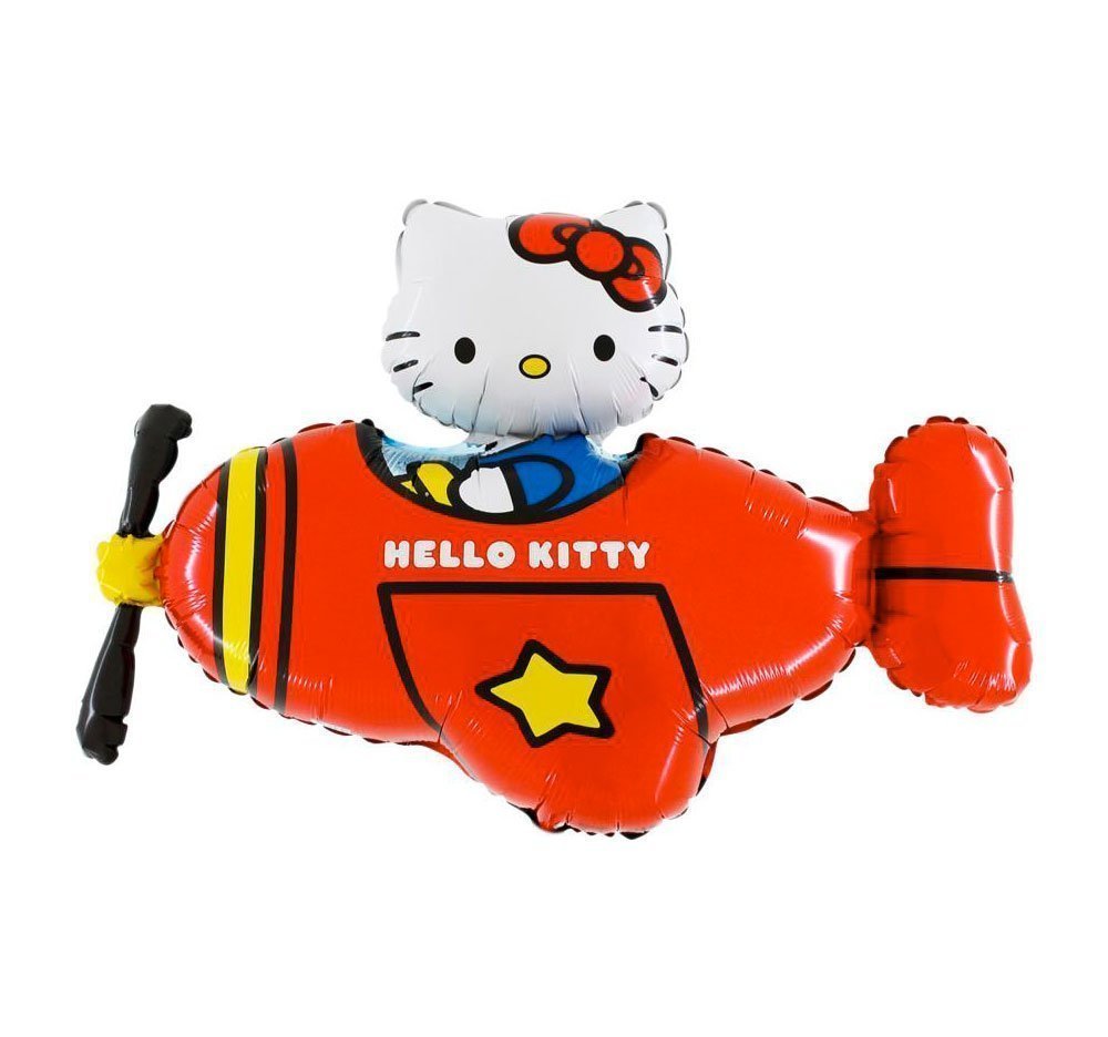 Hello Kitty lentokone muotofolio 5 kpl/pkt