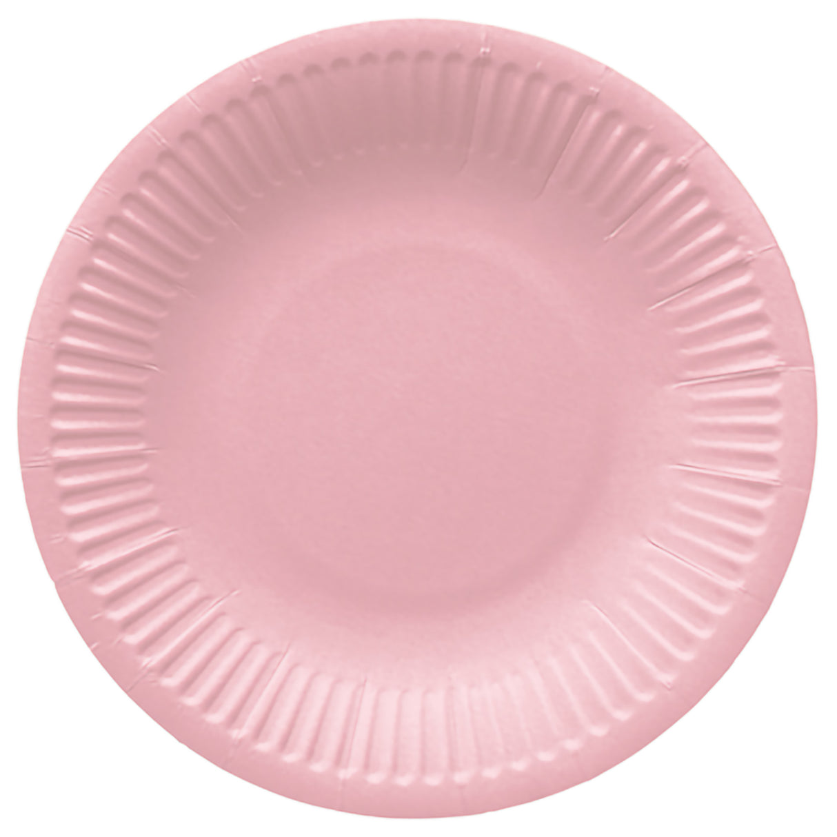 Pahvilautanen 18 cm vaaleanpunainen 8 kpl/pkt